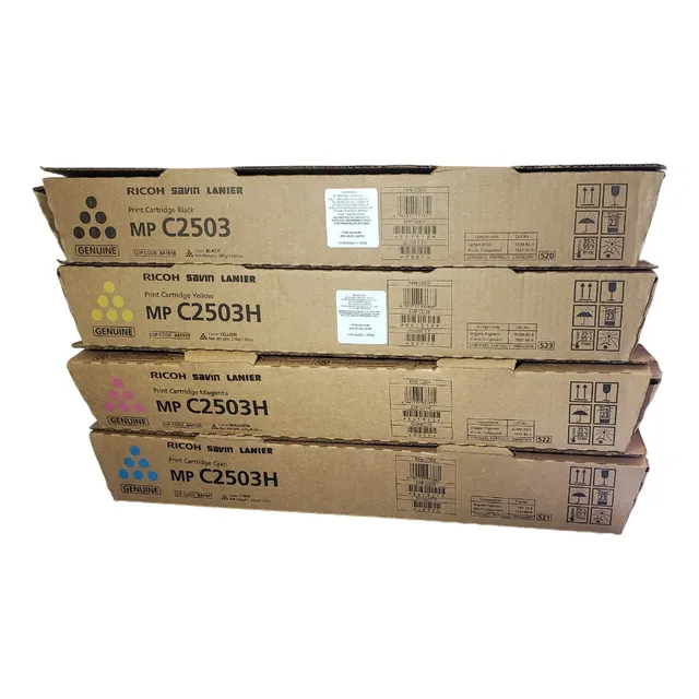 Toner Ricoh 2503 2003 C2503 2004  Kit De 4 Original Nuevo
