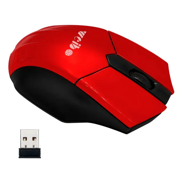 Mouse Inalambrico Optico Usb Silencioso Anti-interferencia