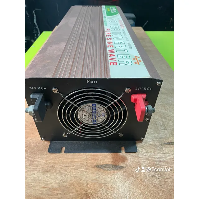 Inversor 4000 Watts 110 Volt . Dc 24v.  Marca Everexceed