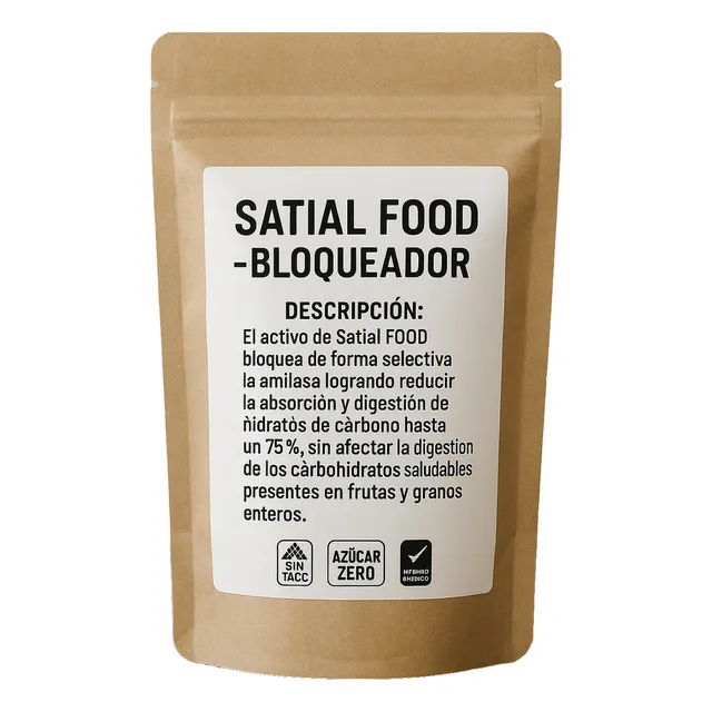 Satial Food - Bloqueador 100% Efectivo - Promoción 150g Sabor Natural