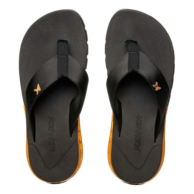 Chinelo Sandália Kenner Rakka Gold Original Adulto Chinelo Sandália Kenner Rakka Gold Original Adulto