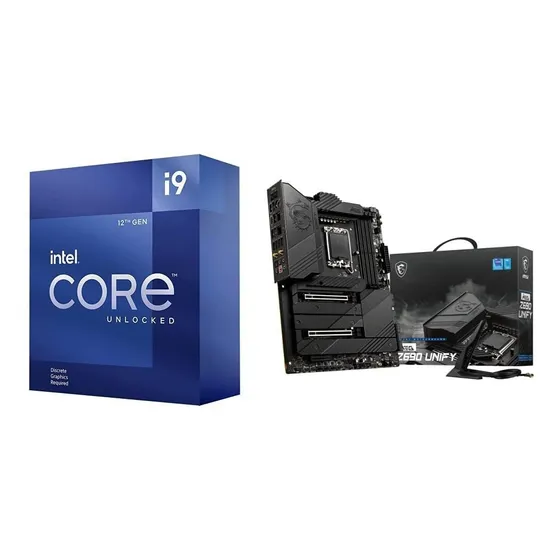 Procesador Escritorio Intel Core I9-12900kf Placa Base Para
