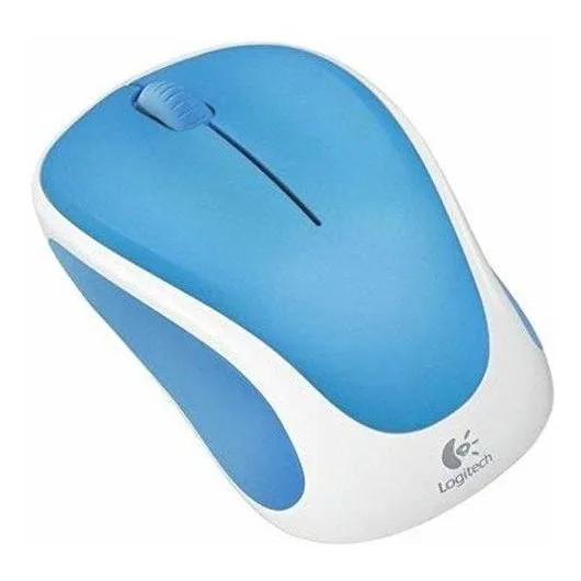 Logitech M317 Raton Inalambrico Afeitado Azul