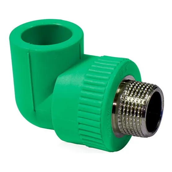 Codo Ppr 25 Mm X 3/4  So-he Rosca Metalica