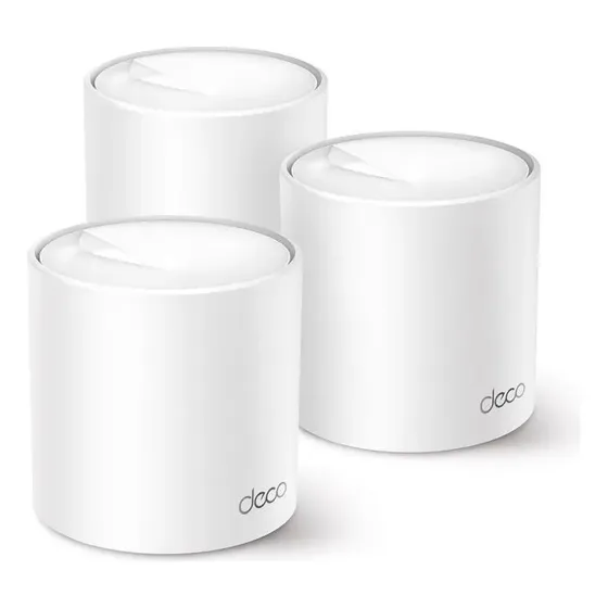 TP-Link Deco X50(3-pack) Roteador Mesh Wifi6 AX3000 Cobre até 600m²