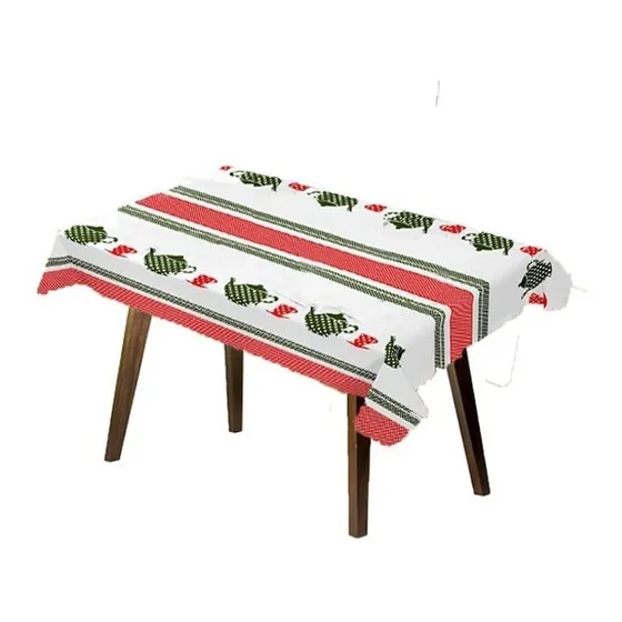 Mantel Mesa Rectangular Estampado 140 X 250 Cocina Comedor 