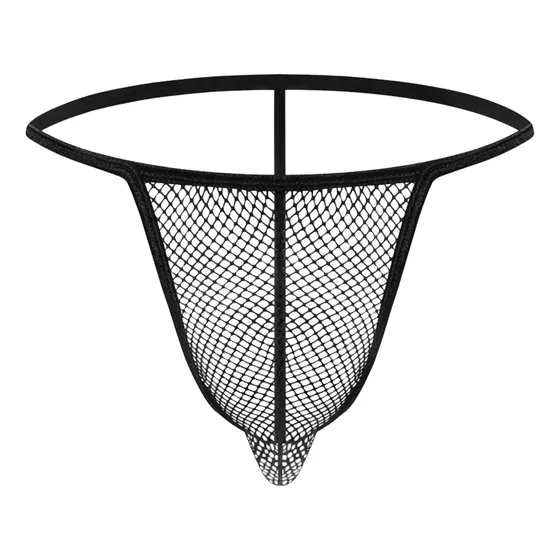 Tangas De Malla Transparente For Hombre Ropa Interior Sexy