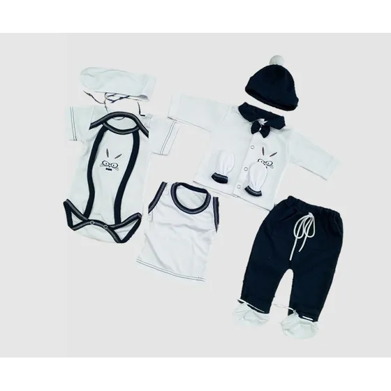 Conjunto Set De Primer Dia Nacimiento Bb Varon Tipo Español