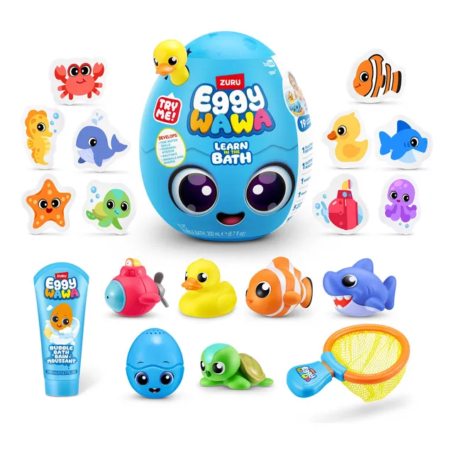 Zuru Eggy Wawa Aprende En El Baño Juguete Interactivo Bebés Color Multicolor