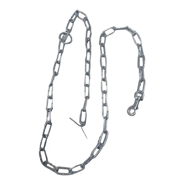 Cadena De Amarre Tipo T Para Perro 5.0mm X 6  Largo 