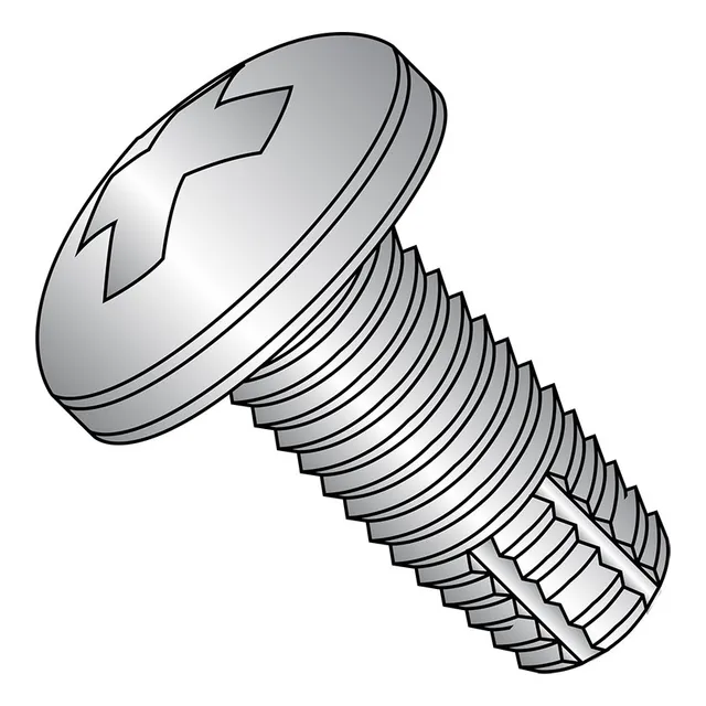 Tornillo De Corte De Rosca Acero Inoxidable Cabeza Plana Paq