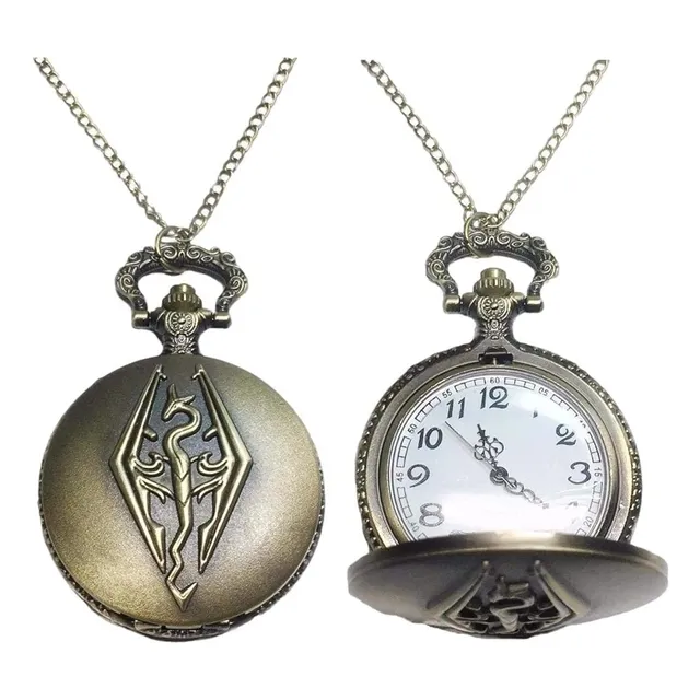 Reloj Collar Dragon Skyrim Elder Scrolls Gamer
