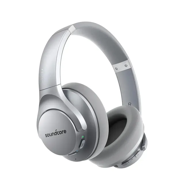 Audífonos Soundcore Life Q20 con ANC híbrida, Hi-Res, BassUp, batería de 60 h y USB-C