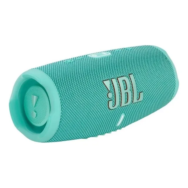 Bocina JBL Charge 5 JBLCHARGE5 portátil con bluetooth waterproof teal 127V