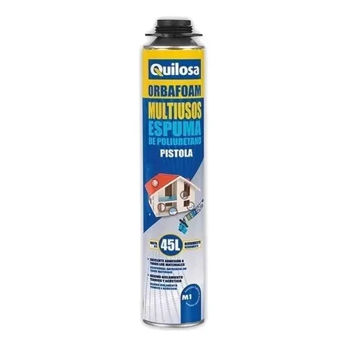 Espuma Poliuretano 750 Ml Para Pistola De Aplicar Quilosa Fc