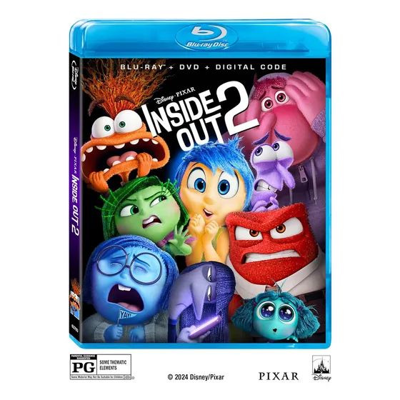 Blu-ray + Dvd Inside Out 2 / Intensa Mente 2