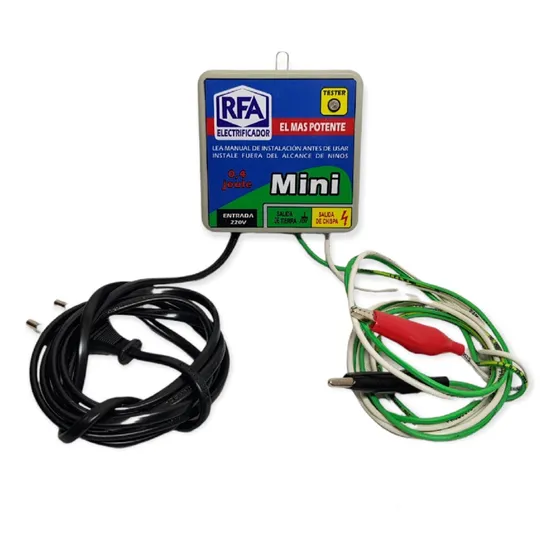 Electrificador Rfa Mini 220v 4km-0,4 J -jardin