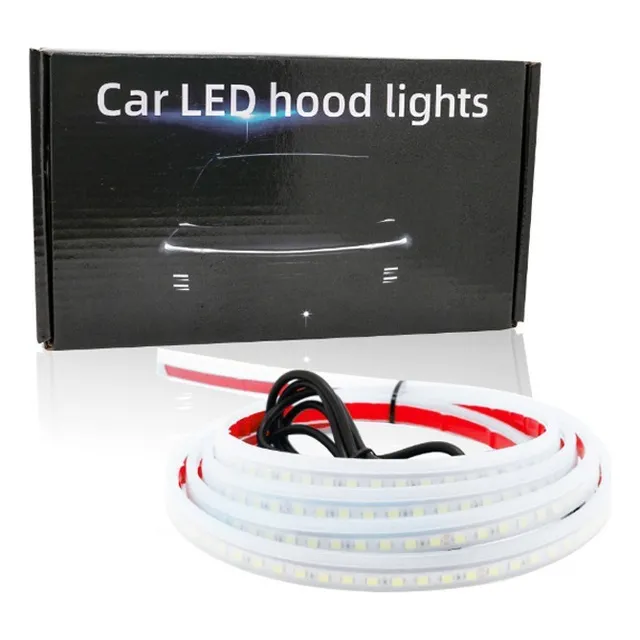 Tira Led Para Capó Automóvil 200cm Con Luz De Giro
