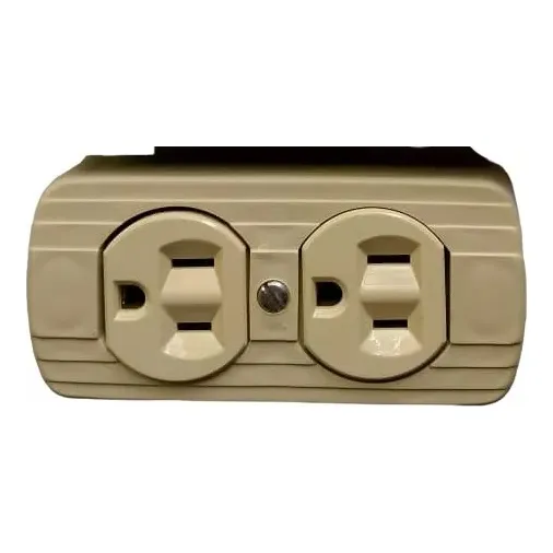 Toma Corriente Doble Superficial  15amp. 125v
