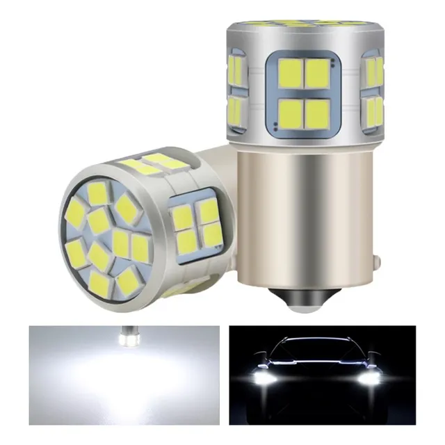 2pz Led Direccional 1156 Ba15s P21w 1141 7506 Sin Error Fija