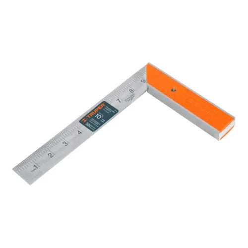 Truper EC-10 escuadra de aluminio 90° de 10"