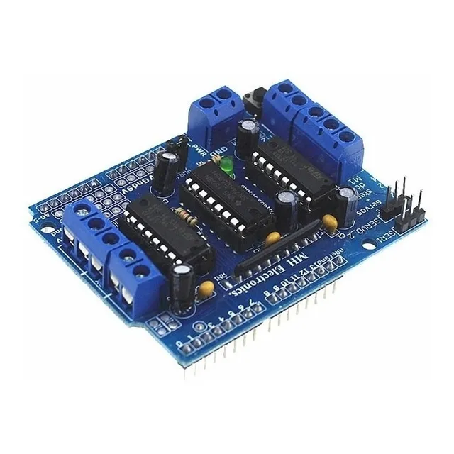 Mgsystem Shield Motor L293d Arduino Robot Seguidor Linea