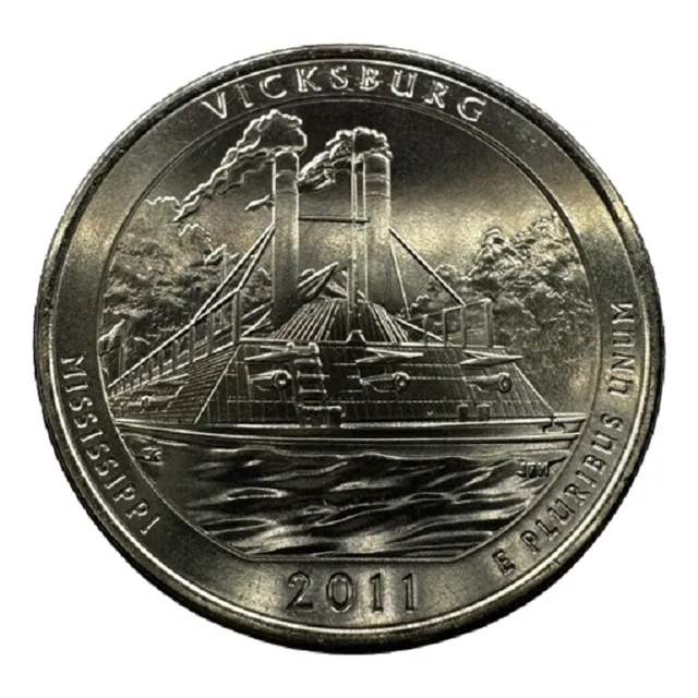 Quarter Dollar Mississippi 2011 Unc