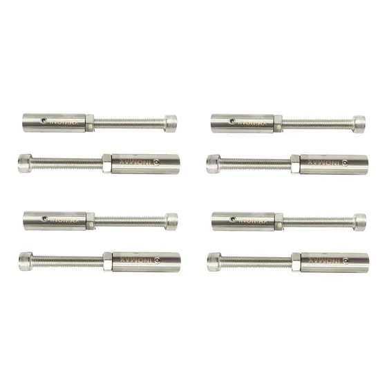Tensor De Cable Recto Acero Inoxidable 4 Pares