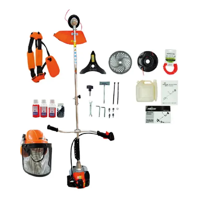 Desbrozadora Profesional A Gasolina 52cc 3.6 Hp + Disco + Accesorios Power Cat