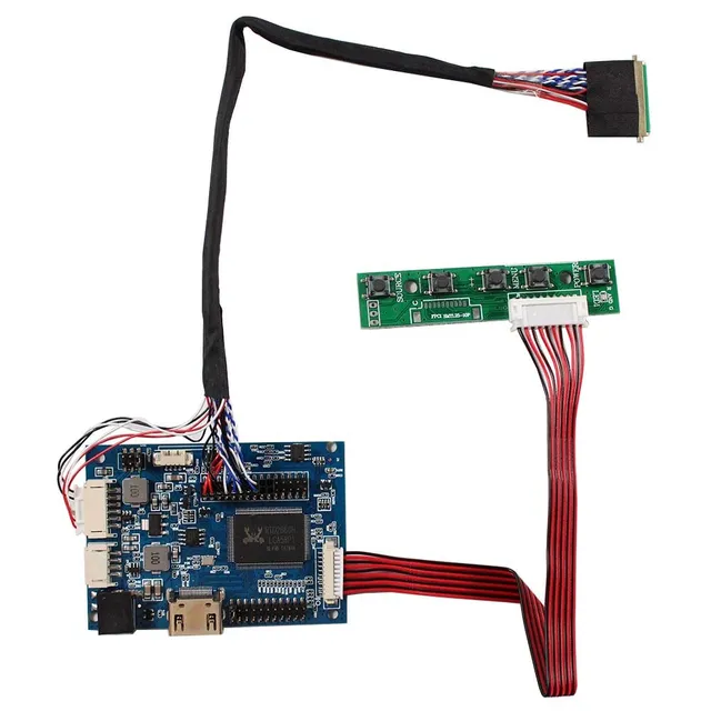 Vsdisplay Hd-mi - Placa De Control Lcd Para 14 Pulgadas, 15.6 Pulgadas, 1366x768 B140xw03 V.0 N156b6 Lp156wh4 Tl B156xw02 Lp140wh1 Lp140wh3 Tl Ltn140at02 Ltn40at00at007 B156xw02 B156xw04 B156xtn02.1