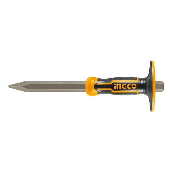 Cincel Hexagonal Acero 40cr 4mm Ingco Comfort Grip