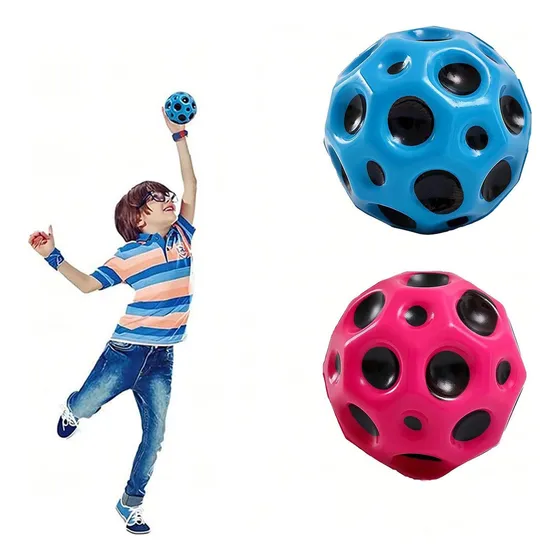  Cresko Pelota De Rebote Súper Alto, Pelota De Goma 2pcs