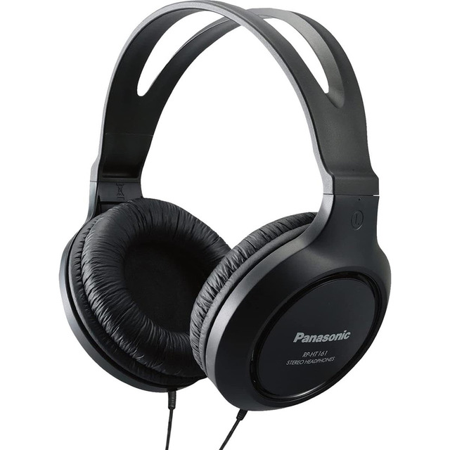 Fones De Ouvido Panasonic Leves Longcord De Tamanho Normal Fones De Ouvido Panasonic Leves Longcord De Tamanho Normal