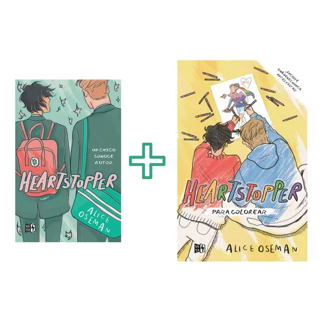 Heartstopper 1 + Colorear - 2 Libros - Oseman - V&r 