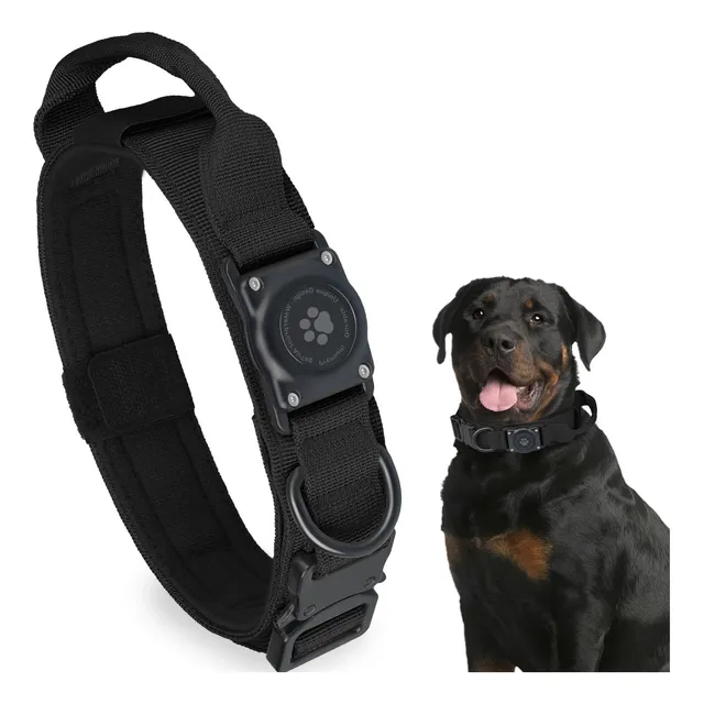 Collar Táctico Para Perro Airtag, Collares Para Perros Con Y