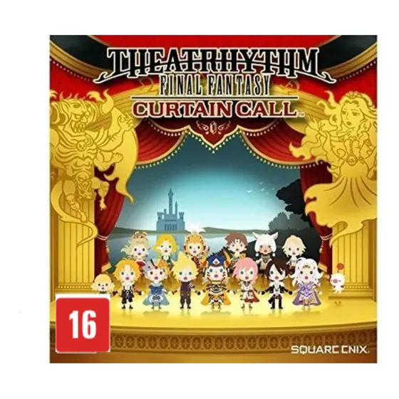 Theatrhythm Final Fantasy Curtain Call Standard Edition Nintendo 3DS Físico