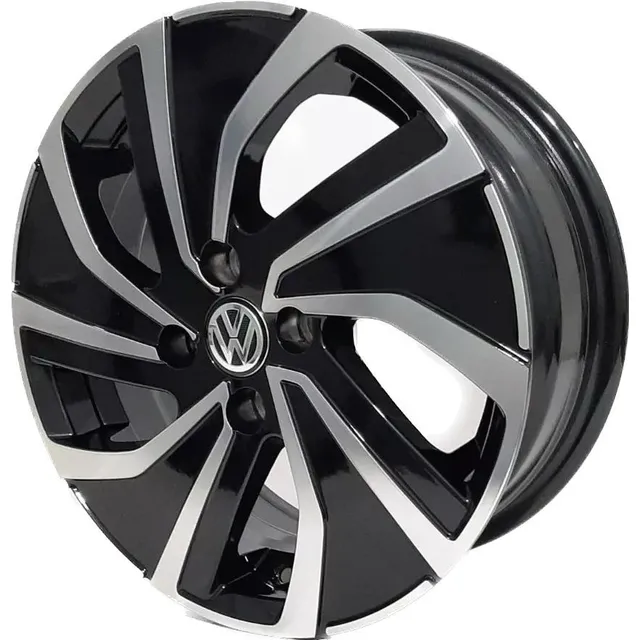 Jogo De Rodas Aro 15 Vw Polo Track 2023 Furação 4x100 S44