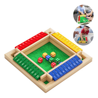 Cierra La Caja De Juguetes Educativos Con 8 Dados, Mesa De Cierra La Caja De Juguetes Educativos Con 8 Dados, Mesa De