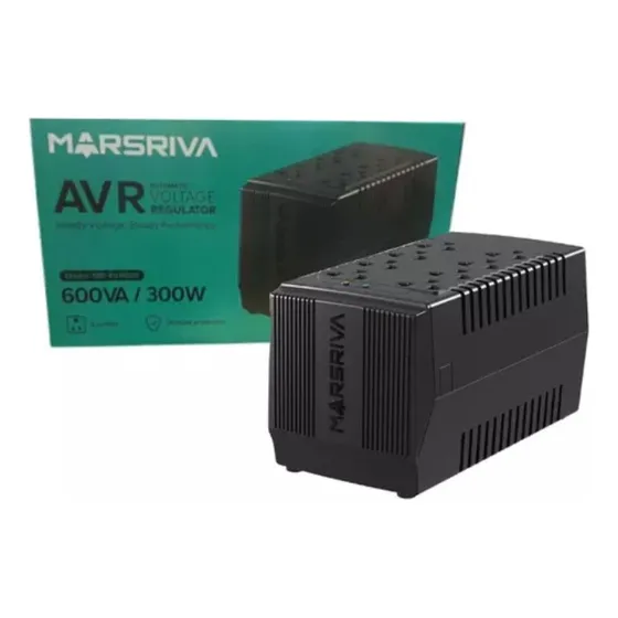 Protector Regulador De Voltaje 8 Tomas 120 V Avr Led
