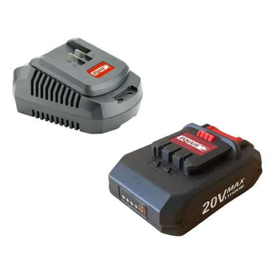 Batería Litio Equus 20v 2000 Mah + Cargador De Bateria 20v