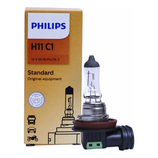 Foco Philips H11 Base Escuadra 12v 55w Foco Philips H11 Base Escuadra 12v 55w