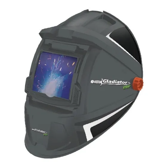 Careta Soldar Gladiador Ms801l Fotocromática Regulable Ynter