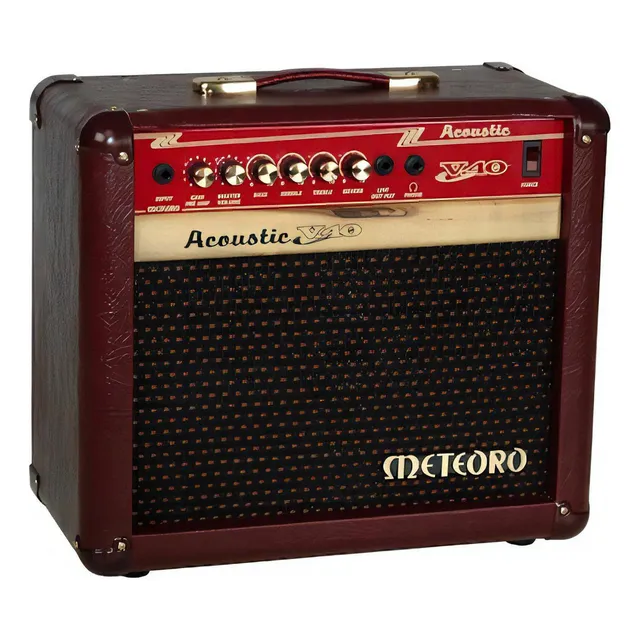 Amplificador Para Violao Meteoro Acoustic V40 C/ Reverb