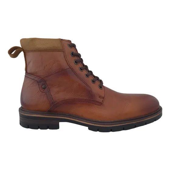 Botas Botines Hombre Vestir Christian Gallery 707-1 Bronce