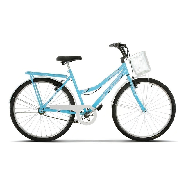 Bicicleta Ultra Bikes Summer Vintage Line Aro 26 Cor Azul-bebê/branco Bicicleta Ultra Bikes Summer Vintage Line Aro 26 Cor Azul-bebê/branco
