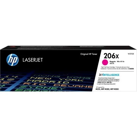 Tóner Hp 206x Magenta Color Magenta