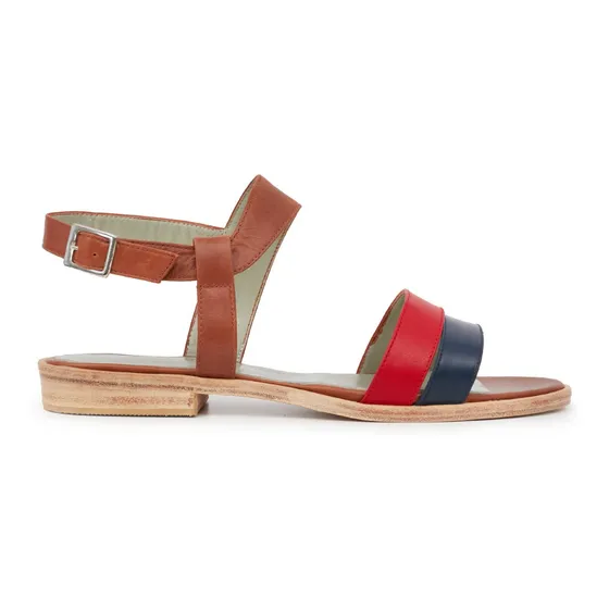Sandalia Mujer Cuero Briganti Zapato Moda Suela Mcsd04841
