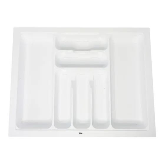 Cubertero Blanco Plástico Abs Módulo 70 Cm