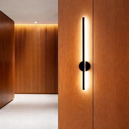 Arandela Fit Led Slim Linear 60cm Luz Indireta Led Integrado