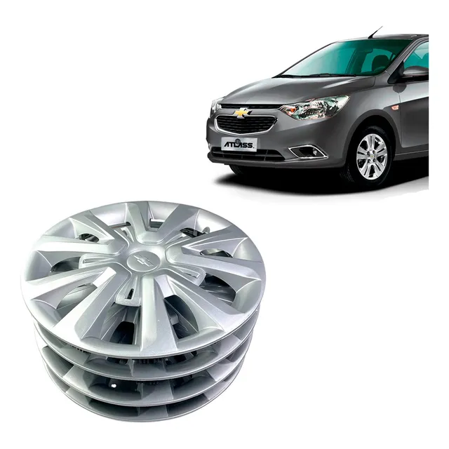 Tapas Ruedas Chevrolet Sail 1.5 2016-2019 Aro 14 Pack 4 Und